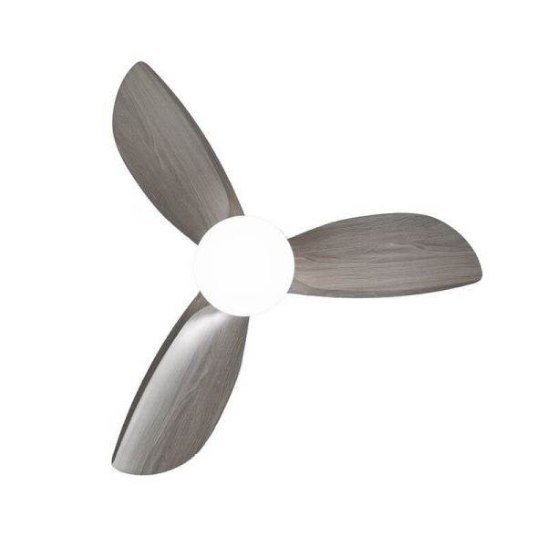 Ventilador LED BYAN Mini Blanco+Ceniza 18W 2000Lm CCT Dim