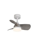 Ventilador LED BYAN Blanco+Ceniza 18W 2000Lm CCT Dim
