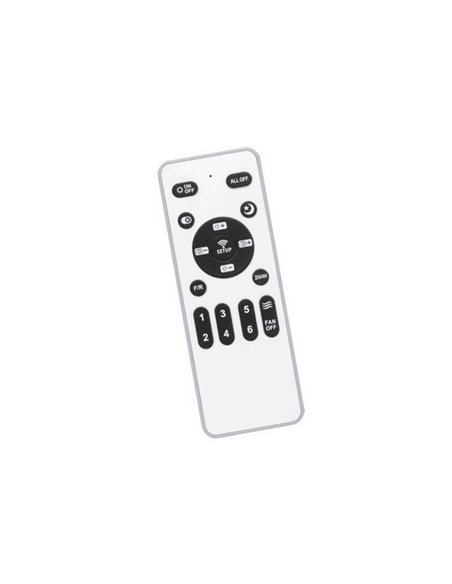 Ventilador de Techo LED BYAN Negro+Madera 18W 2000Lm CCT Dim