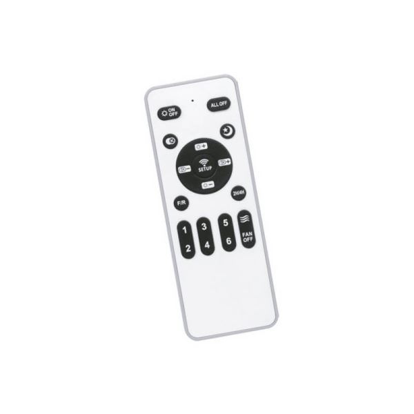 Ventilador de Techo LED BYAN Negro+Madera 18W 2000Lm CCT Dim