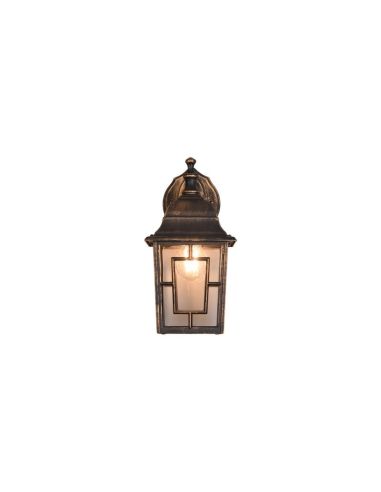 Aplique Pared Exterior Vintage VOLTURNO max. 60W IP23 | LeonLeds
