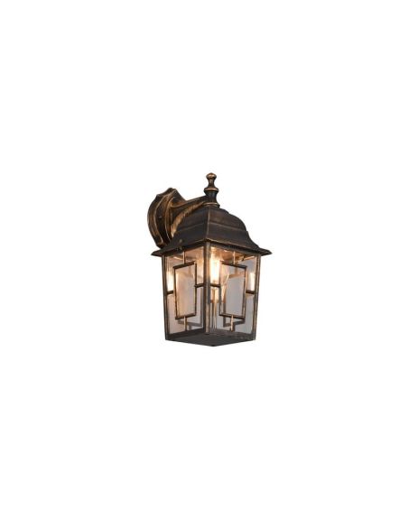 Aplique Pared Exterior Vintage VOLTURNO max. 60W IP23 | LeonLeds