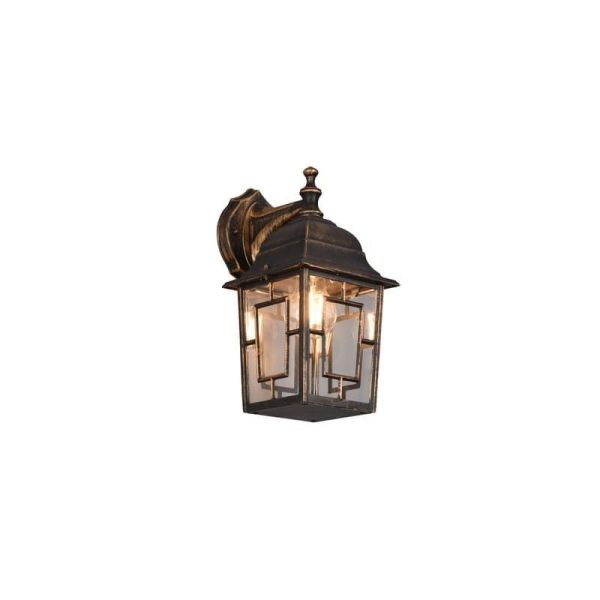 Aplique Pared Exterior Vintage VOLTURNO max. 60W IP23 | LeonLeds