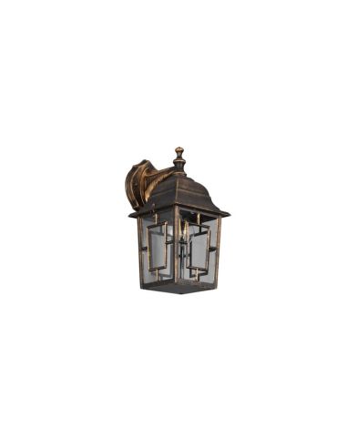 Aplique Pared Exterior Vintage VOLTURNO max. 60W IP23 | LeonLeds