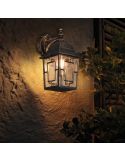 Aplique Pared Exterior Vintage VOLTURNO max. 60W IP23 | LeonLeds