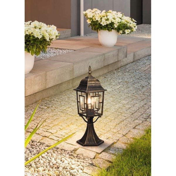 Ambiente Baliza Exterior Farolillo Clásico VOLTURNO ↕47cm Bombilla excl. 1x E27 max. 60W IP23