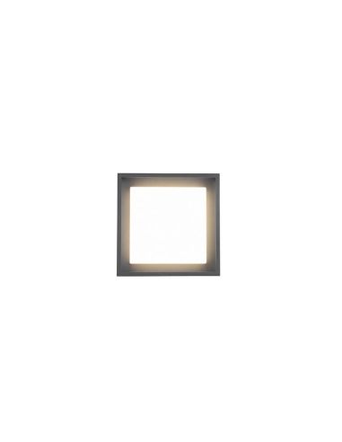Plafón de techo LED Cuadrado WITHAM IP54 | LeonLeds