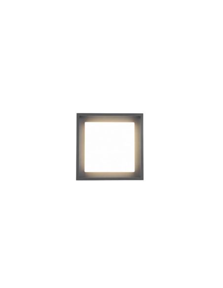 Plafón de techo LED Cuadrado WITHAM IP54 | LeonLeds