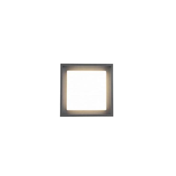 Plafón de techo LED Cuadrado WITHAM IP54 | LeonLeds