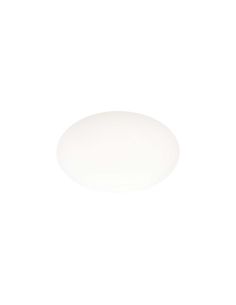 Difusor plástico blanco mate para Plafón o Lámpara de techo exterior Clio redondo