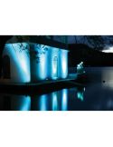 Proyector sumergible tilt LYNN IP68 LED 4W 315lm 5700K/RGB 45º Cromo | LeonLeds