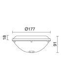 Luz para Piscina LED Lámpara sumergible PAR 56 LED IP68 LED 58W 4320lm 5700K 90º Gris | LeonLeds