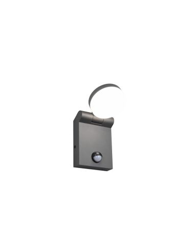 Aplique Exterior LED de Pared ADOUR IP44 Sensor Movimiento | LeonLeds