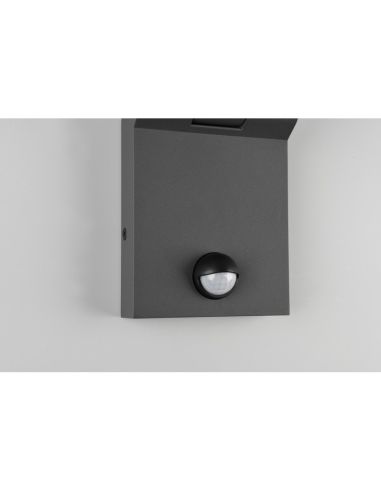 Aplique Exterior LED de Pared ADOUR IP44 Sensor Movimiento | LeonLeds