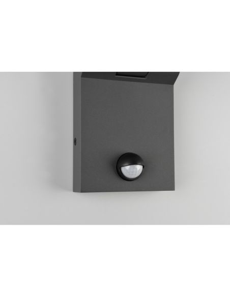 Aplique Exterior LED de Pared ADOUR IP44 Sensor Movimiento | LeonLeds