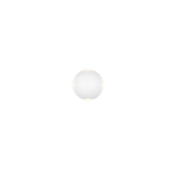 Aplique Pared Redondo LED Exterior AVISIO 4 Luces 3000K | LeonLeds