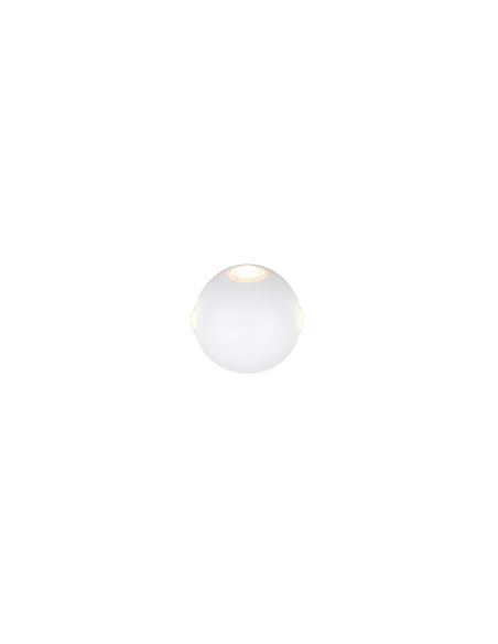AVISIO Applique Murale Extérieure LED Ronde 4 Lumières 3000K | LéonLeds