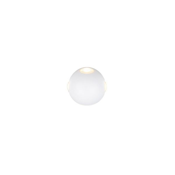Aplique Pared Redondo LED Exterior AVISIO 4 Luces 3000K | LeonLeds