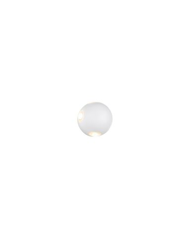 Aplique Pared Redondo LED Exterior AVISIO 4 Luces 3000K | LeonLeds