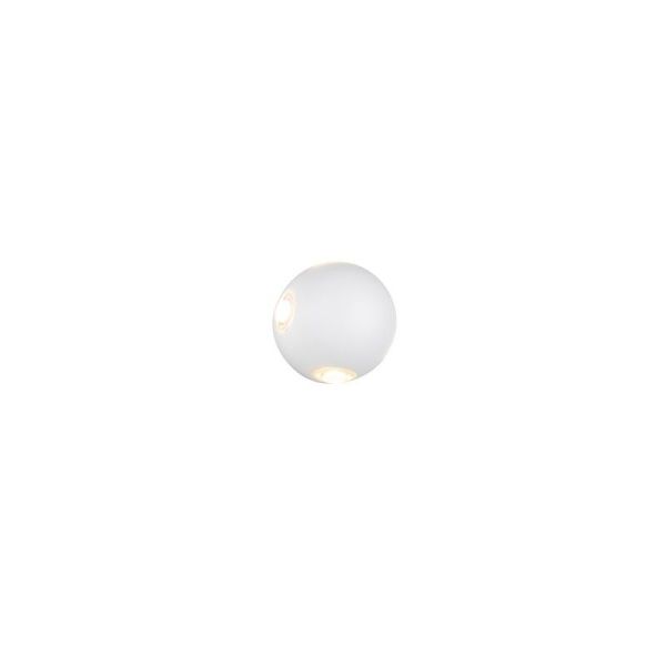 Aplique Pared Redondo LED Exterior AVISIO 4 Luces 3000K | LeonLeds
