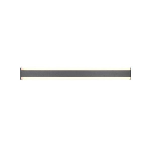 Aplique Pared Alargado Exterior LED DAWSON 100cm Regulable | LeonLeds