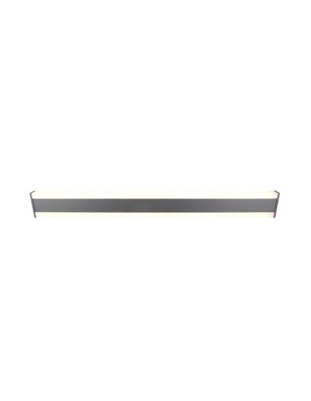 Aplique Pared Alargado Exterior LED DAWSON 100cm Regulable | LeonLeds