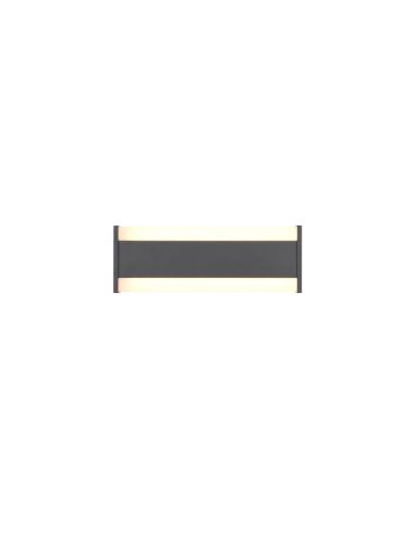 DAWSON Applique Murale Extérieure LED 30cm 7W Dimmable IP54 | LéonLeds