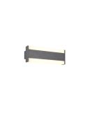 Aplique Pared LED 30cm DAWSON Exterior 7W Regulable IP54 | LeonLeds