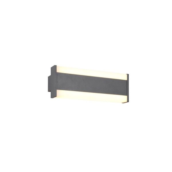 Aplique Pared LED 30cm DAWSON Exterior 7W Regulable IP54 | LeonLeds