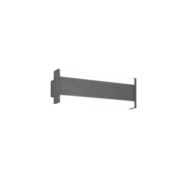 Aplique Pared LED 30cm DAWSON Exterior 7W Regulable IP54 | LeonLeds