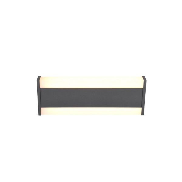 Aplique Pared LED 30cm DAWSON Exterior 7W Regulable IP54 | LeonLeds
