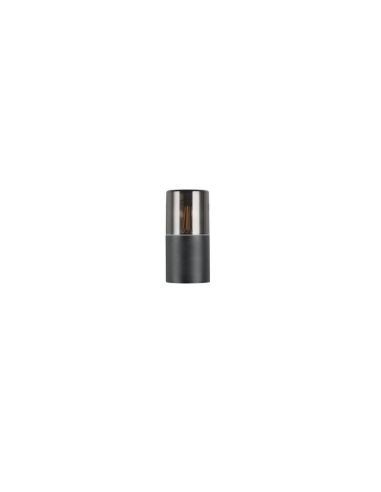 Aplique de Pared Exterior HOOSIC Pantalla Ahumada IP44 | LeonLeds