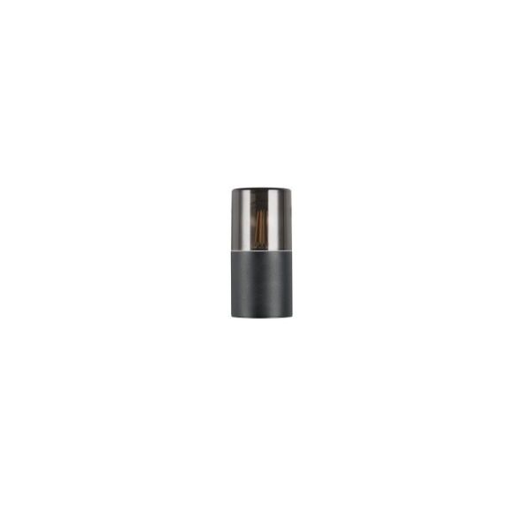 Aplique de Pared Exterior HOOSIC Pantalla Ahumada IP44 | LeonLeds