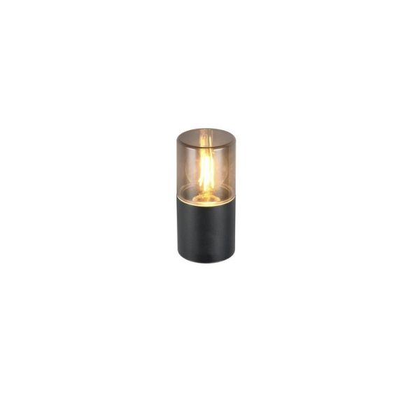 Aplique de Pared Exterior HOOSIC Pantalla Ahumada IP44 | LeonLeds
