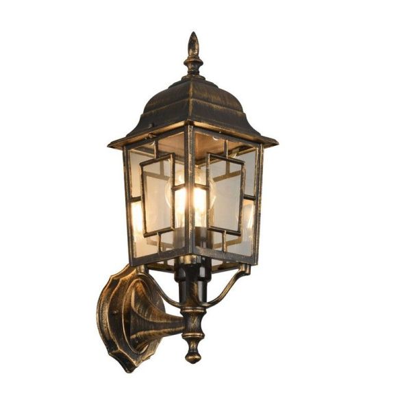 Aplique de Pared Exterior Farolillo Clásico VOLTURNO IP23 | LeonLeds