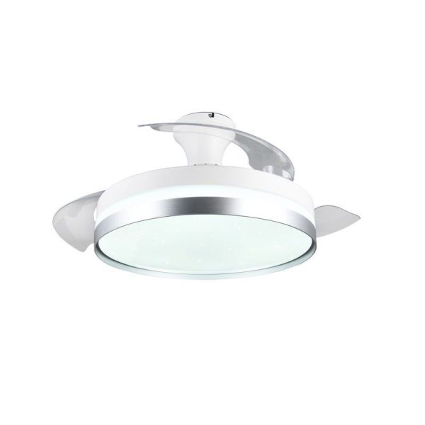Ventilador de Techo LED LINDBERG Función Inversa Aspas Retráctiles | LeonLeds
