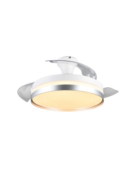 Ventilador de Techo LED LINDBERG Función Inversa Aspas Retráctiles | LeonLeds