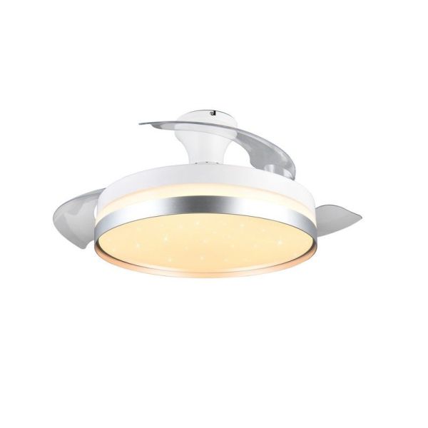 Ventilador de Techo LED LINDBERG Función Inversa Aspas Retráctiles | LeonLeds