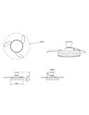 Ventilador de Techo LED LINDBERG Función Inversa Aspas Retráctiles | LeonLeds
