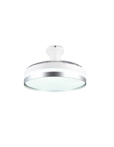 LINDBERG LED Ventilador de teto com função reversa de lâminas retráteis | LeonLeds