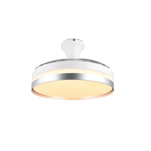 LINDBERG LED Ventilador de teto com função reversa de lâminas retráteis | LeonLeds