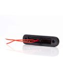 Galibo Luminária LED com Tulipa Fumê 8 Leds FT-073 C LED Escuro LONG Vermelho | leonleds