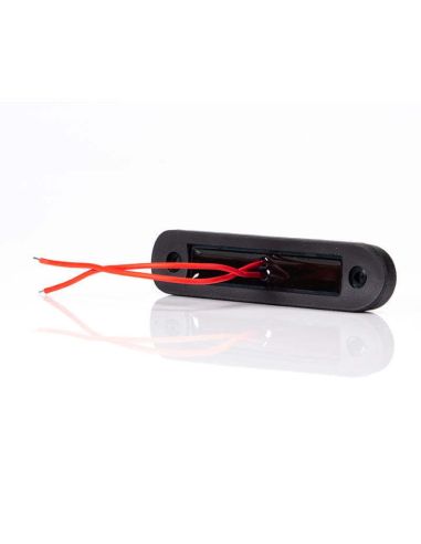 Galibo Luminária LED com Tulipa Fumê 8 Leds FT-073 C LED Escuro LONG Vermelho | leonleds