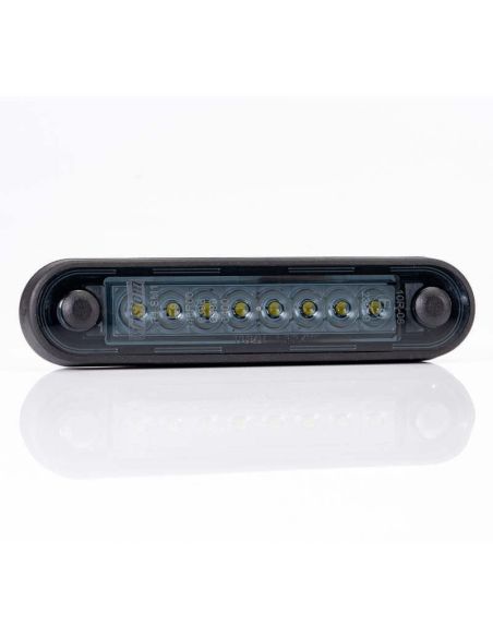 Galibo Luminária LED com Tulipa Fumê 8 Leds FT-073 B LED Escuro LONG Branco | leonleds