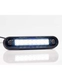 Galibo Luminária LED com Tulipa Fumê 8 Leds FT-073 B LED Escuro LONG Branco | leonleds