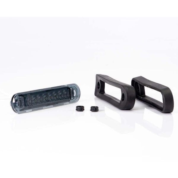 Galibo Veilleuse LED avec Tulipe Fumée 8 Leds FT-073 B Dark LED LONG Blanc | leonleds