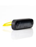 Piloto LED de Galibo con tulipa Ahumada 8 Leds FT-073 Dark LED LONG Ambar Z | LeonLeds