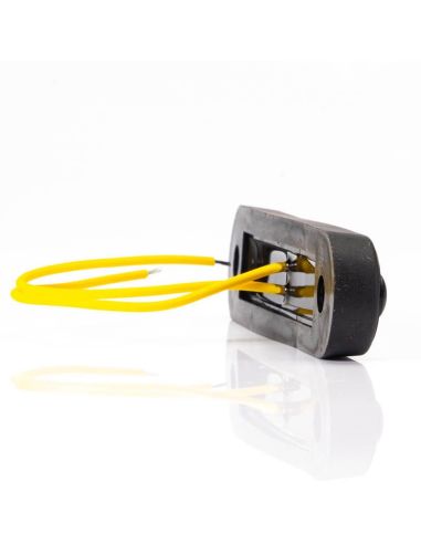 Piloto LED de Galibo con tulipa Ahumada 8 Leds FT-073 Dark LED LONG Ambar Z | LeonLeds