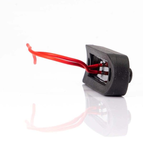 Galibo Luminária LED com Tulipa Fumê 8 Leds FT-073 C LED Escuro LONG Vermelho | leonleds