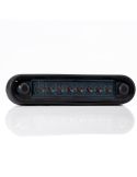 Piloto LED de Galibo con tulipa Ahumada 8 Leds FT-073 C Dark LED LONG Rojo | LeonLeds